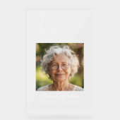 Mariage commémoratif de siège réservé Photo Froste (Recto)