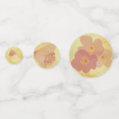 Mariage Confetti Asiatique Influencé Yellow Golds (Derrière)