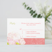 Mariage Coral de printemps de Pete Peony RSVP (Debout devant)