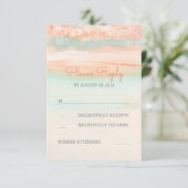 Mariage couleur rose et bleu marine RSVP (Debout devant)