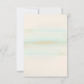 Mariage couleur rose et bleu marine RSVP (Dos)