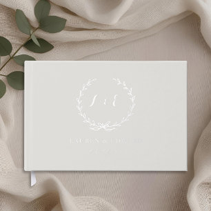 Mariage Couronne Elégant Classique Beige et Argent