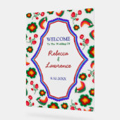 Mariage d'accueil jaune mexicain (Angle)