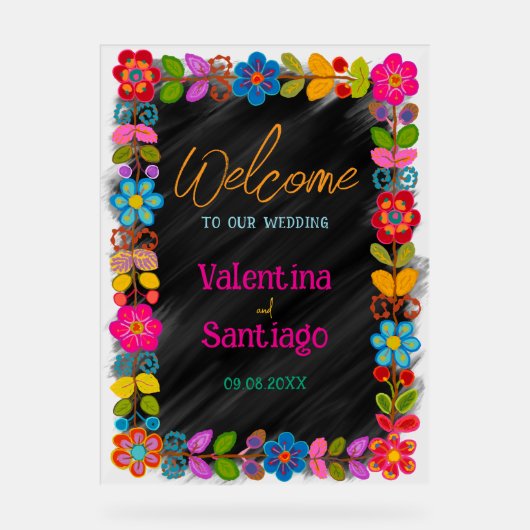 Mariage d'accueil mexicain moderne (Recto)