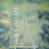 Mariage d'accueil transparent et transparent (Neutre)