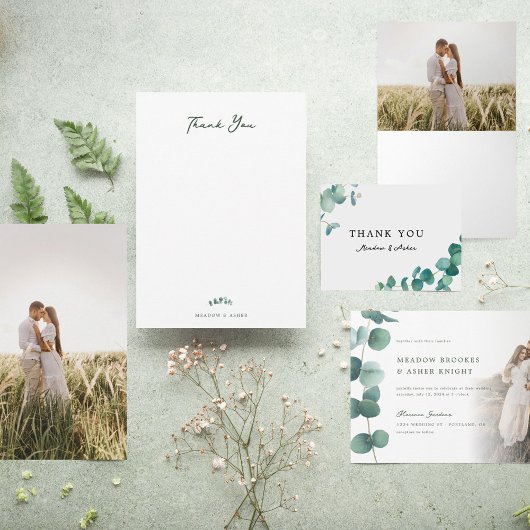 Mariage d'Adélaïde Eucalyptus Merci