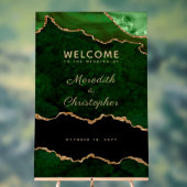 Mariage d'agate vert Gold Emerald (Neutre)