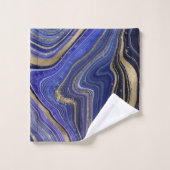 Mariage d'âge Abstrait, minuit ID827 (Gant de toilette)