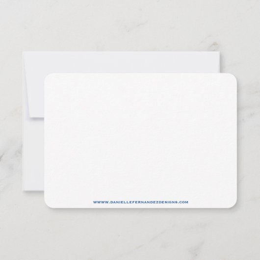 Mariage d'âge bleu RSVP (Dos)