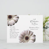 Mariage Daisy/ Programme (Debout devant)