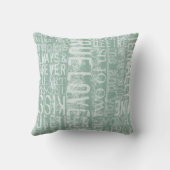 Mariage d'amour phrase mots coussin décoratif (Verso)