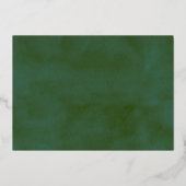 Mariage d'ananas tropicale Faire-part photo réel (Verso)