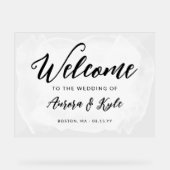 Mariage d'aquarelle blanc translucide (Recto)