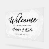 Mariage d'aquarelle blanc translucide (Angle)