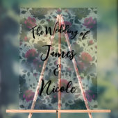 Mariage d'aquarelle couleur rose et bleu épais (Neutre)