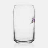 Mariage d'aquarelle de script floral violet Brides (Droite)