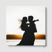 Mariage d'aquarelle florale de couleur rose vif mo (Verso)