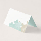 Mariage d'aquarelle moderne (Back)