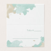 Mariage d'aquarelle moderne (Outside Unfolded)