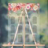 Mariage d'aquarelle rose Floral (Neutre)