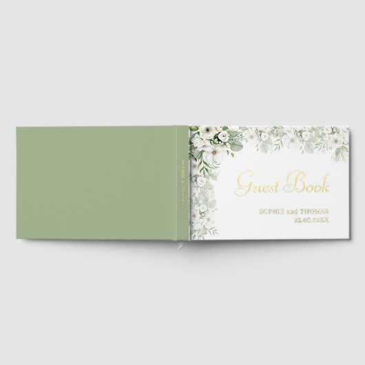 Mariage d'aquarelle vert pâle rose à (Complet)