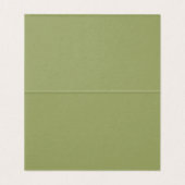 Mariage d'arc de France vert olive (Inside Unfolded)