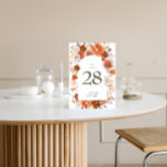 Mariage d'arche botanique blanc brûlé orange<br><div class="desc">*Numéro de tableau partie d'une collection</div>