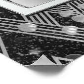 Mariage d'argent Anniversaire Art déco Bienvenue (Coin)