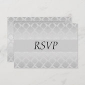 Mariage d'argent RSVP (Devant / Derrière)