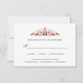 MARIAGE D'ART folklorique russe RSVP REPAS CHOIX (Devant)