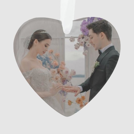 Mariage Date Calendrier cardiaque Anniversaire Cad (dos)