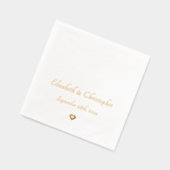 Mariage Date Mariée Groom Monogram Party Cocktail (Gauche)