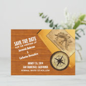 Mariage d'aventure Enregistrer la date Invitation (Debout devant)
