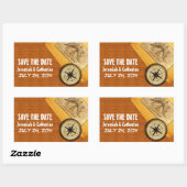 Mariage d'aventure Enregistrer les stickers Date (Feuille)