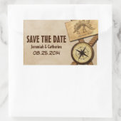 Mariage d'aventure vintage Enregistrer les sticker (Sac)