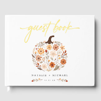 Mariage de automne Citrouille Fleur sauvage rustiq