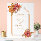 Mariage de automne d'arc Florals de Bourgogne (Mariage)
