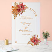 Mariage de automne d'arc Florals de Bourgogne (Mariage)