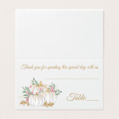 Mariage de automne de Citrouille de Parties scinti (Outside Unfolded)