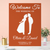 Mariage de automne de script manuscrit Boho Bienve (Mariage)