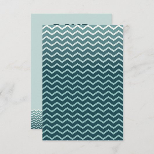 Mariage de baleines RSVP (Devant / Derrière)