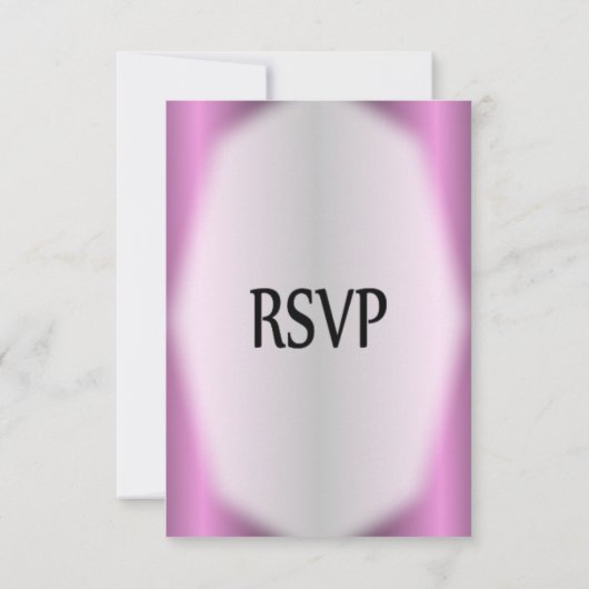Mariage de bande de lavande RSVP (Dos)