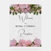 Mariage de bienvenue de réception Azaleas rose (Recto)