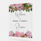 Mariage de bienvenue de réception Azaleas rose (Angle)