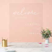 Mariage de bienvenue écriture classique minimalist (Mariage)