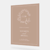 Mariage de bienvenue en terre cuite en poirier (Angle)