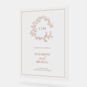 Mariage de bienvenue en terre cuite en poirier (Angle)