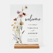 Mariage de Bienvenue Floral Boho (Recto)