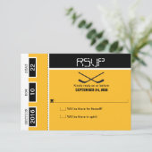 Mariage de billets de hockey RSVP (Debout devant)