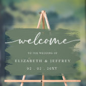 Mariage de brosse de sage moderne accueil (Neutre)